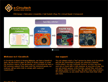 Tablet Screenshot of e-circuitech.com